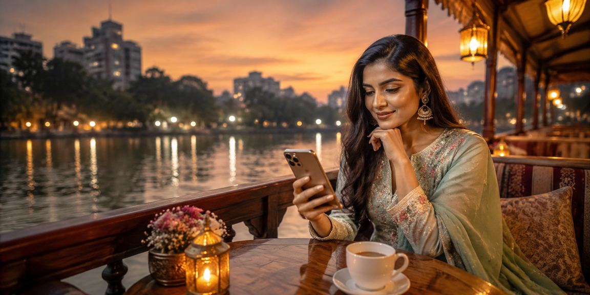 ঢাকায় মোবাইলে fg66 প্ল্যাটফর্ম ব্যবহার করছেন একজন ব্যবহারকারী